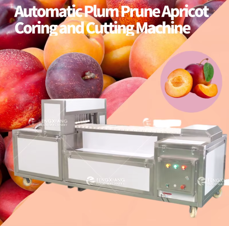 Plum Apricot Peeling Conveyor Machine 5000 Pieces Per Hour