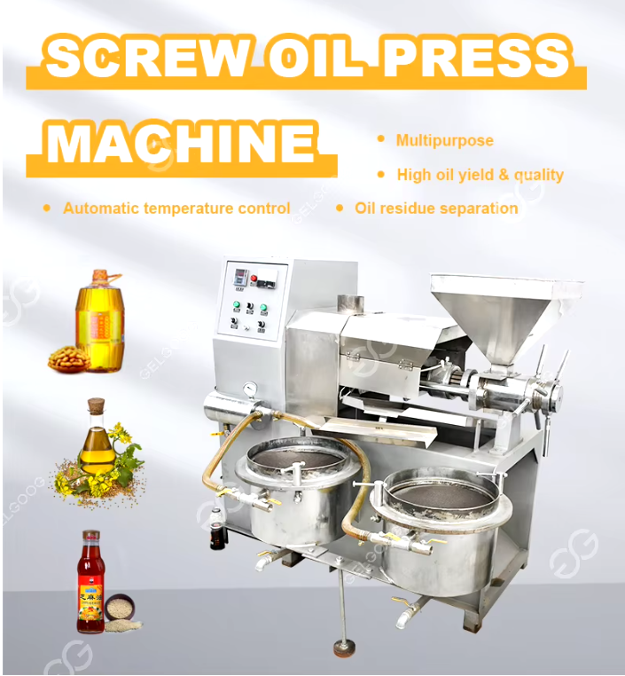 Corn, grain oil cold and hot pressing machine/ oil press machine