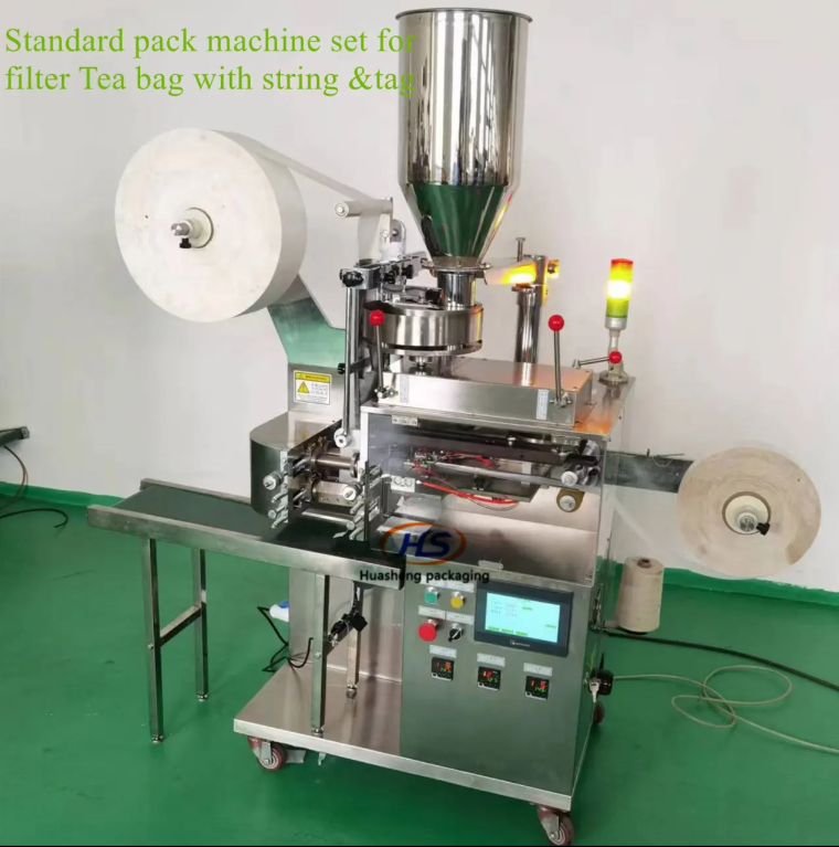 Automatic tea dosing and packaging machine/device 40-60 packs/min