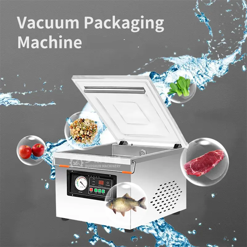 Semi-automatic vacuum packaging machine