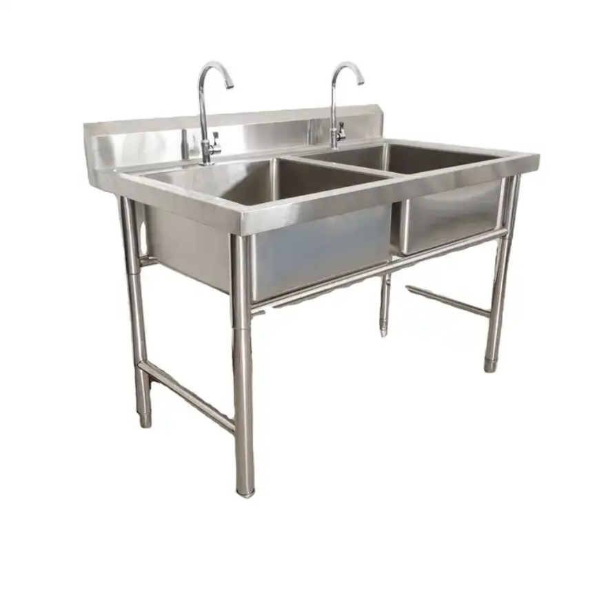 Two-compartment sink