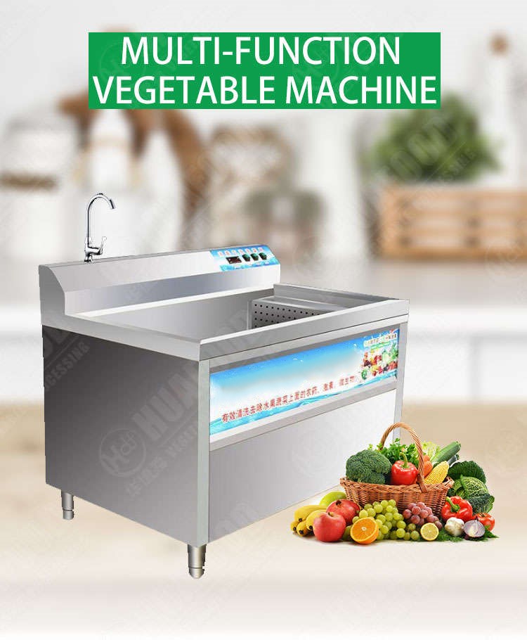 Automatic fruit and vegetable washer/ozonator