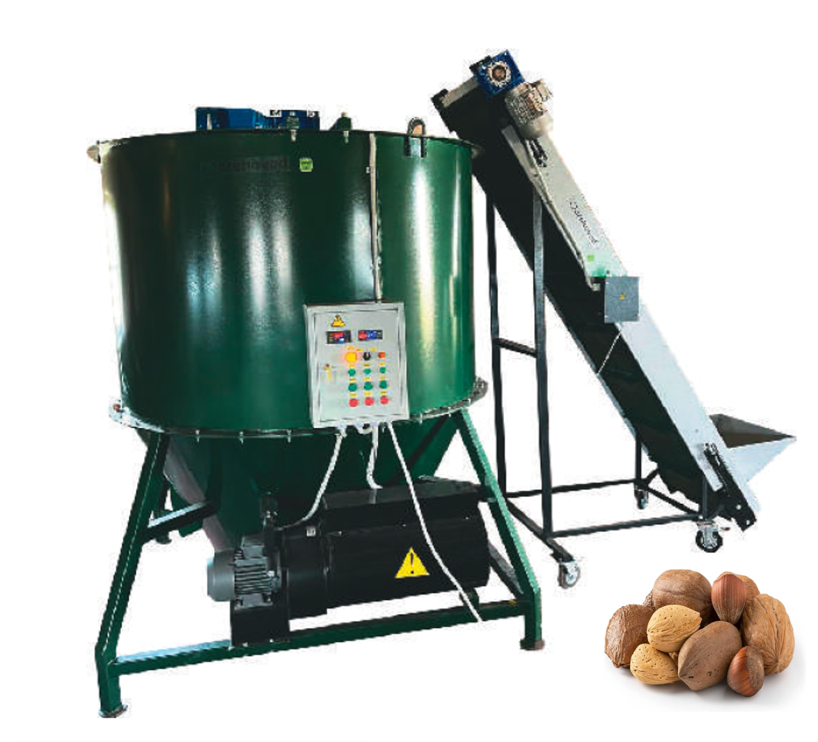 Walnut, almond drying collider 2 tons per day