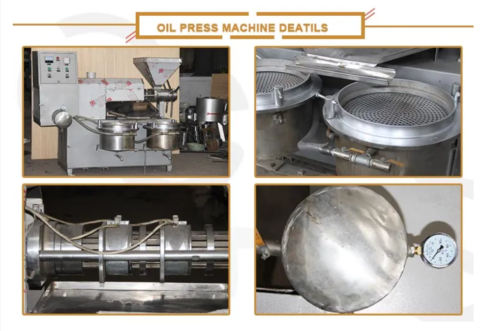 Corn, grain oil cold and hot pressing machine/ oil press machine