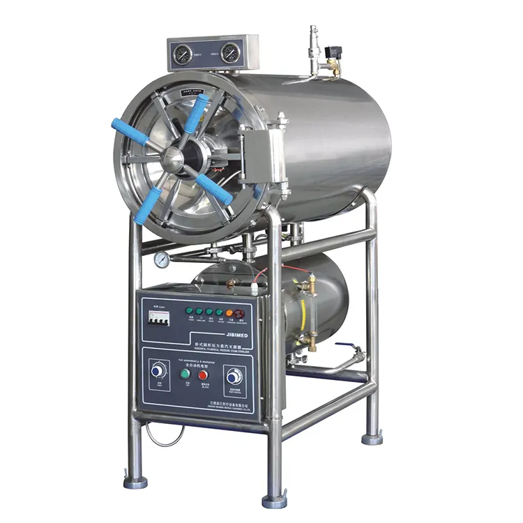 Horizontal autoclave