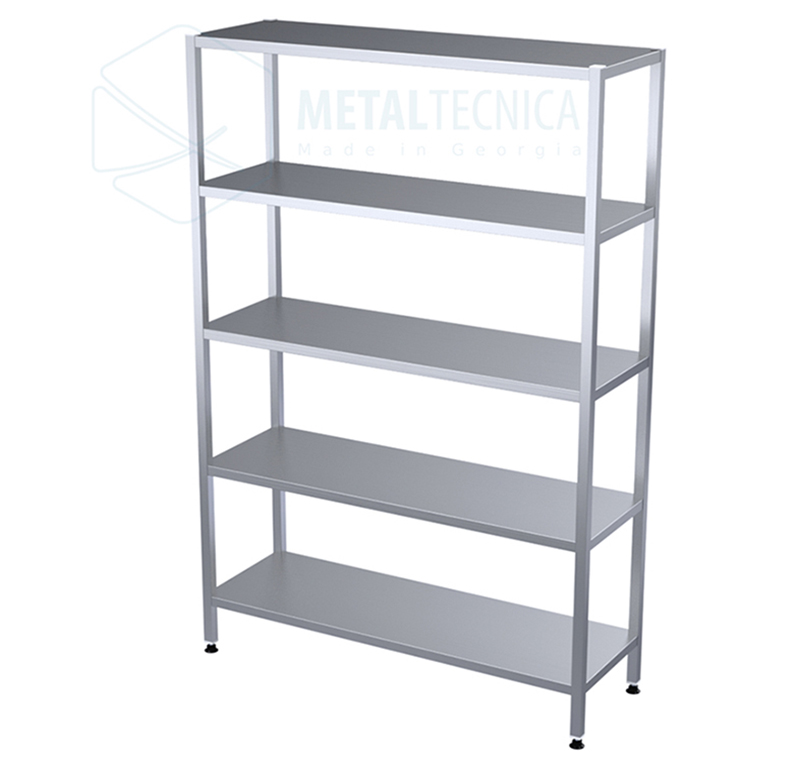 Stainless steel shelf 5 tiers